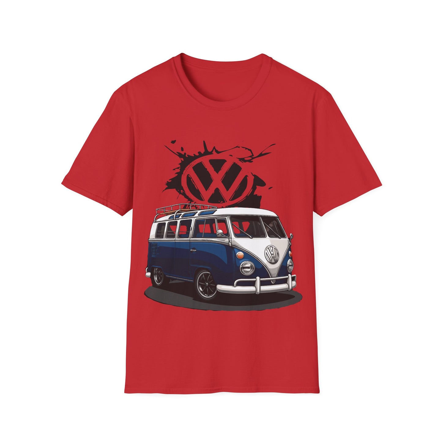 Classic VW Camper T-Shirt – Vintage Volkswagen Bus Graphic Tee