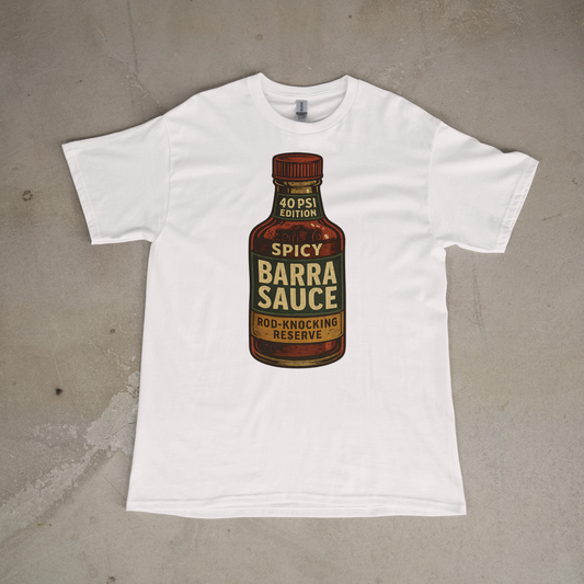 Barra Sauce Spicy sauce Bottle 40 psi urban graphic tee