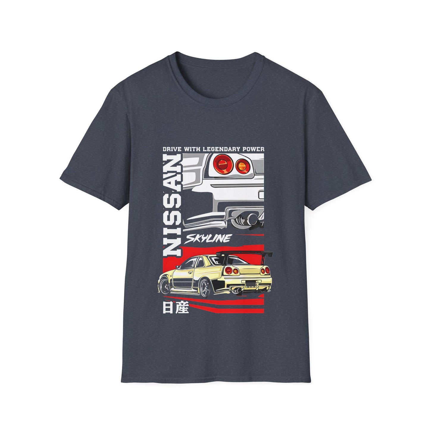 Nissan Skyline Power JDM T-Shirt 6-Built Not Bought Series | Epic Edits Studio