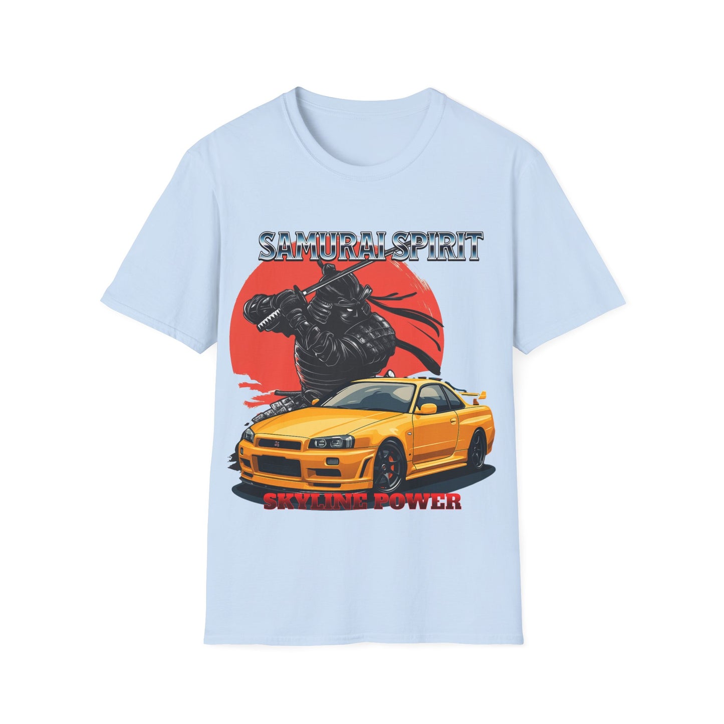 Samurai Spirit Skyline Power JDM T-Shirt 2 -Built Not Bought Series | Epic Edits Studio