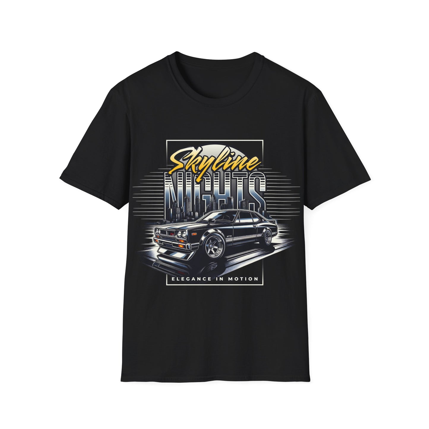 Skyline Nights JDM T-Shirt 9 -Built Not Bought Series | Epic Edits Studio