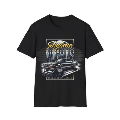 Skyline Nights JDM T-Shirt 9 -Built Not Bought Series | Epic Edits Studio