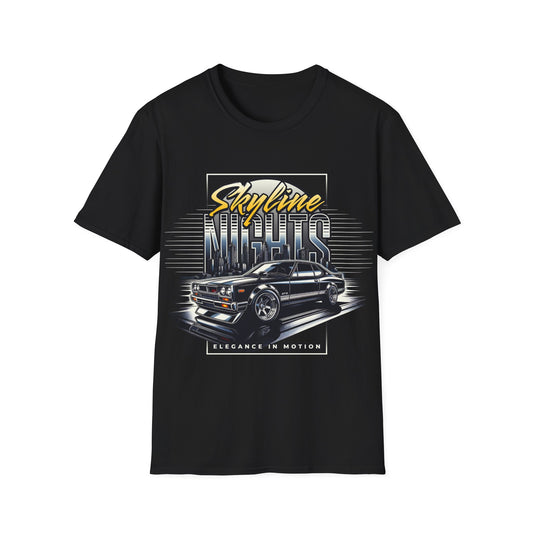 Skyline Nights JDM T-Shirt 9 -Built Not Bought Series | Epic Edits Studio