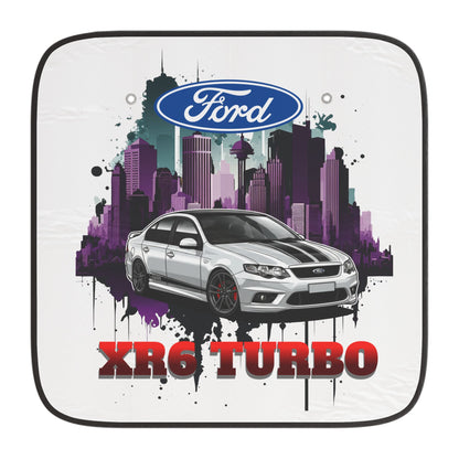 Ford XR6 Turbo Car Sun Shades - Stylish garage style UV Protection, Auto Accessories for Hot Weather, Custom Vehicle Sun Shield