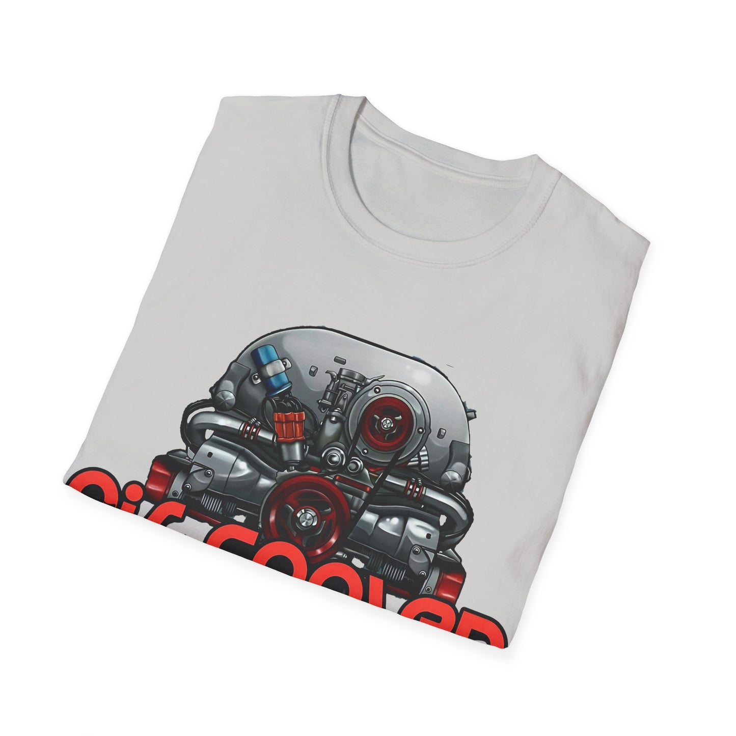 Air-Cooled VW Engine T-Shirt — "Air Cooled It's My Life" Vintage Volkswagen Tee