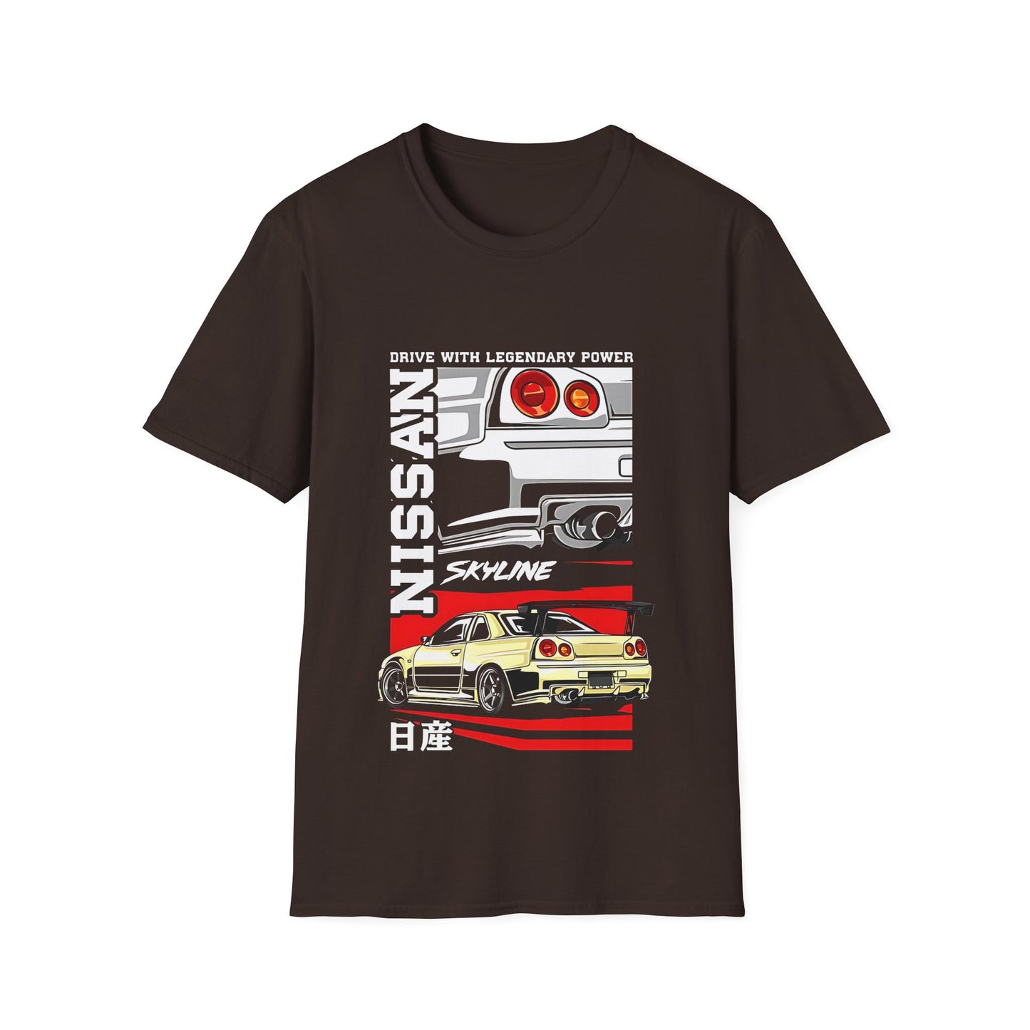 Nissan Skyline Power JDM T-Shirt 6-Built Not Bought Series | Epic Edits Studio