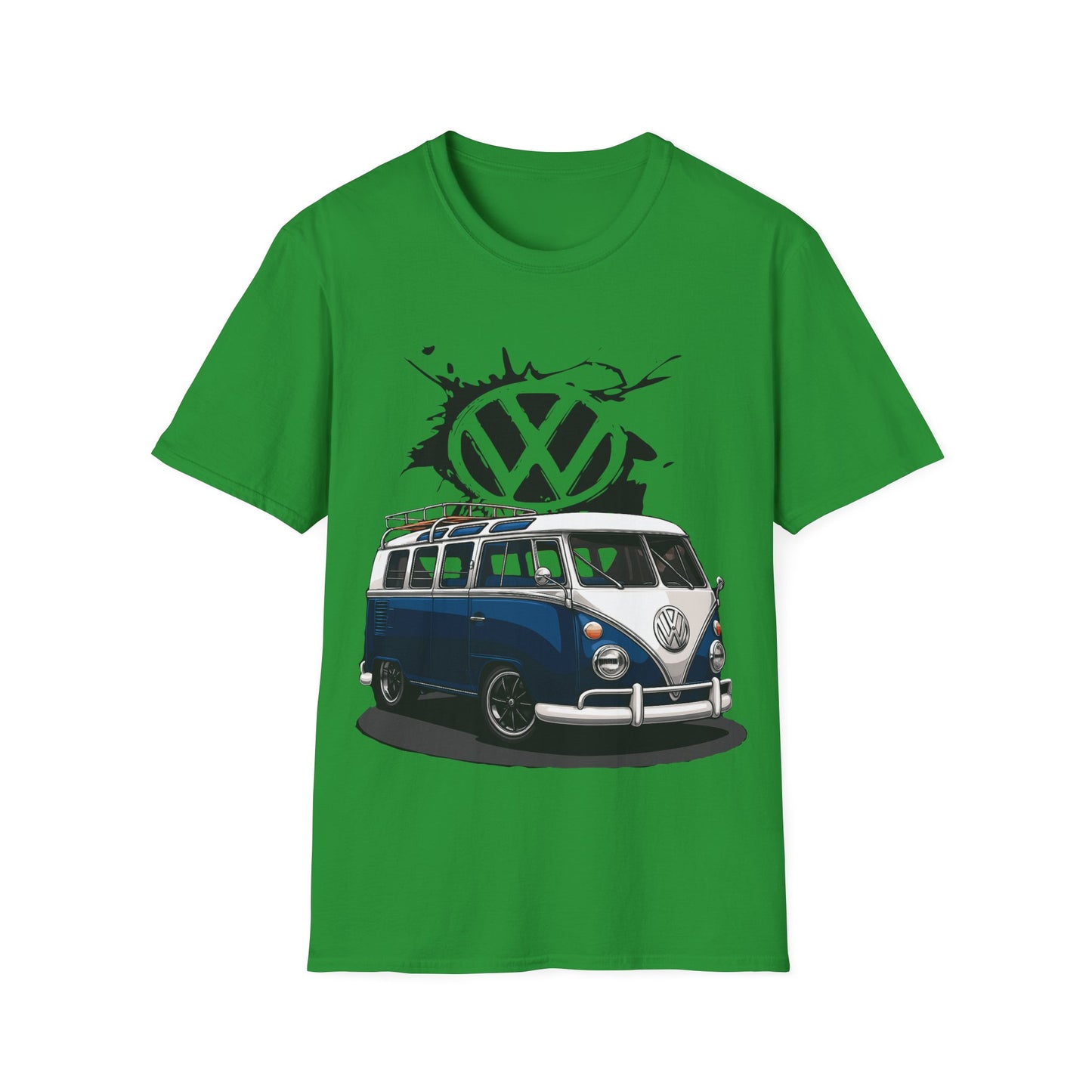 Classic VW Camper T-Shirt – Vintage Volkswagen Bus Graphic Tee