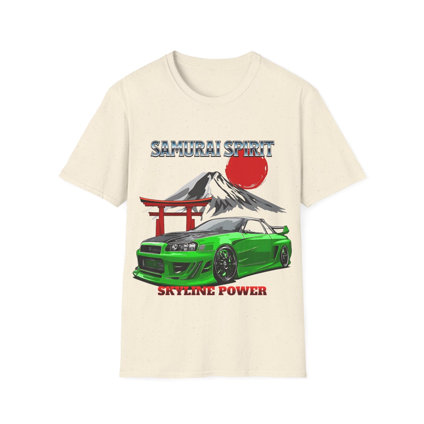 Samurai Spirit Skyline Power JDM T-Shirt 7 -Built Not Bought Series | Epic Edits Studio