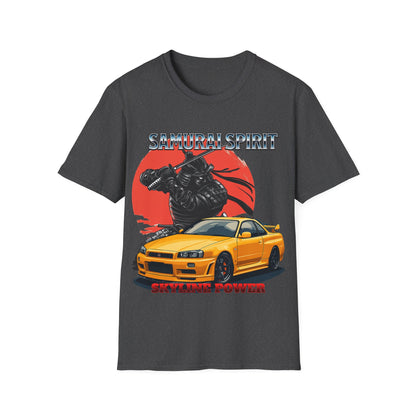 Samurai Spirit Skyline Power JDM T-Shirt 2 -Built Not Bought Series | Epic Edits Studio