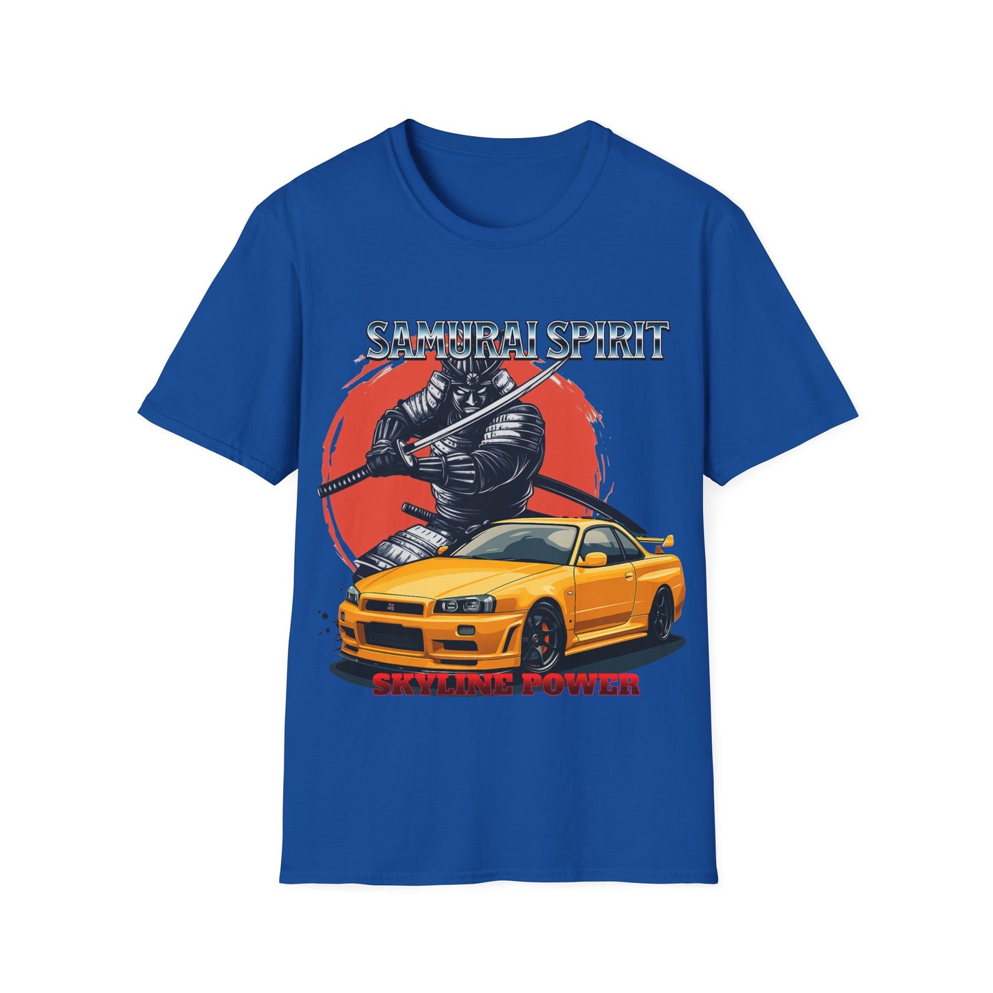 Samurai Spirit Skyline Power JDM T-Shirt 3 -Built Not Bought Series | Epic Edits Studio