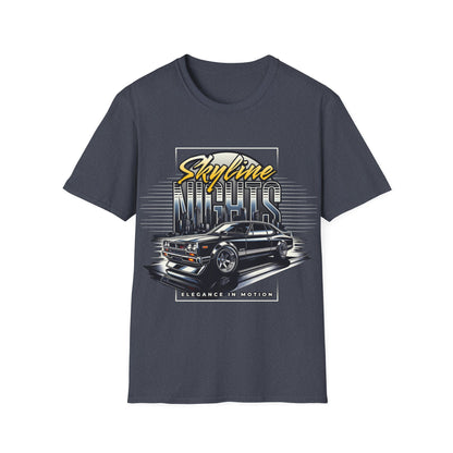 Skyline Nights JDM T-Shirt 9 -Built Not Bought Series | Epic Edits Studio
