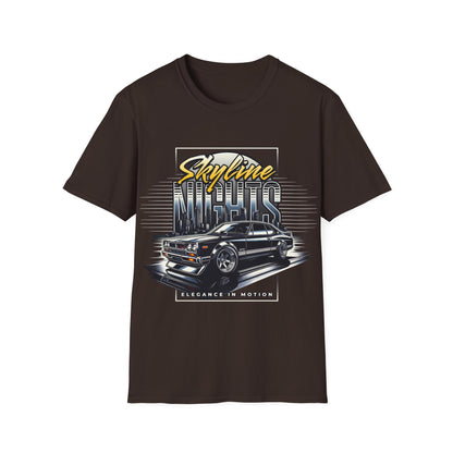 Skyline Nights JDM T-Shirt 9 -Built Not Bought Series | Epic Edits Studio