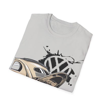 Vintage VW Beetle T-Shirt — Classic Air-Cooled Car Graphic