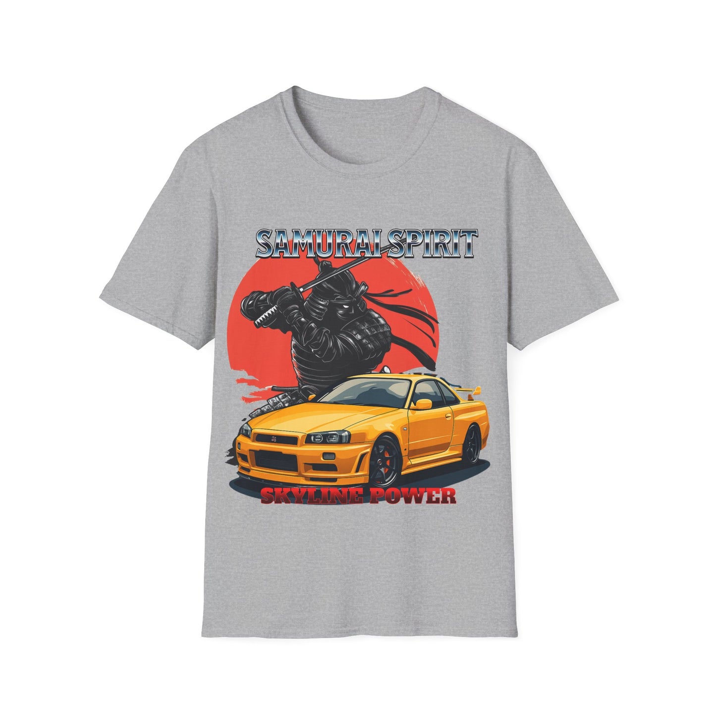 Samurai Spirit Skyline Power JDM T-Shirt 2 -Built Not Bought Series | Epic Edits Studio