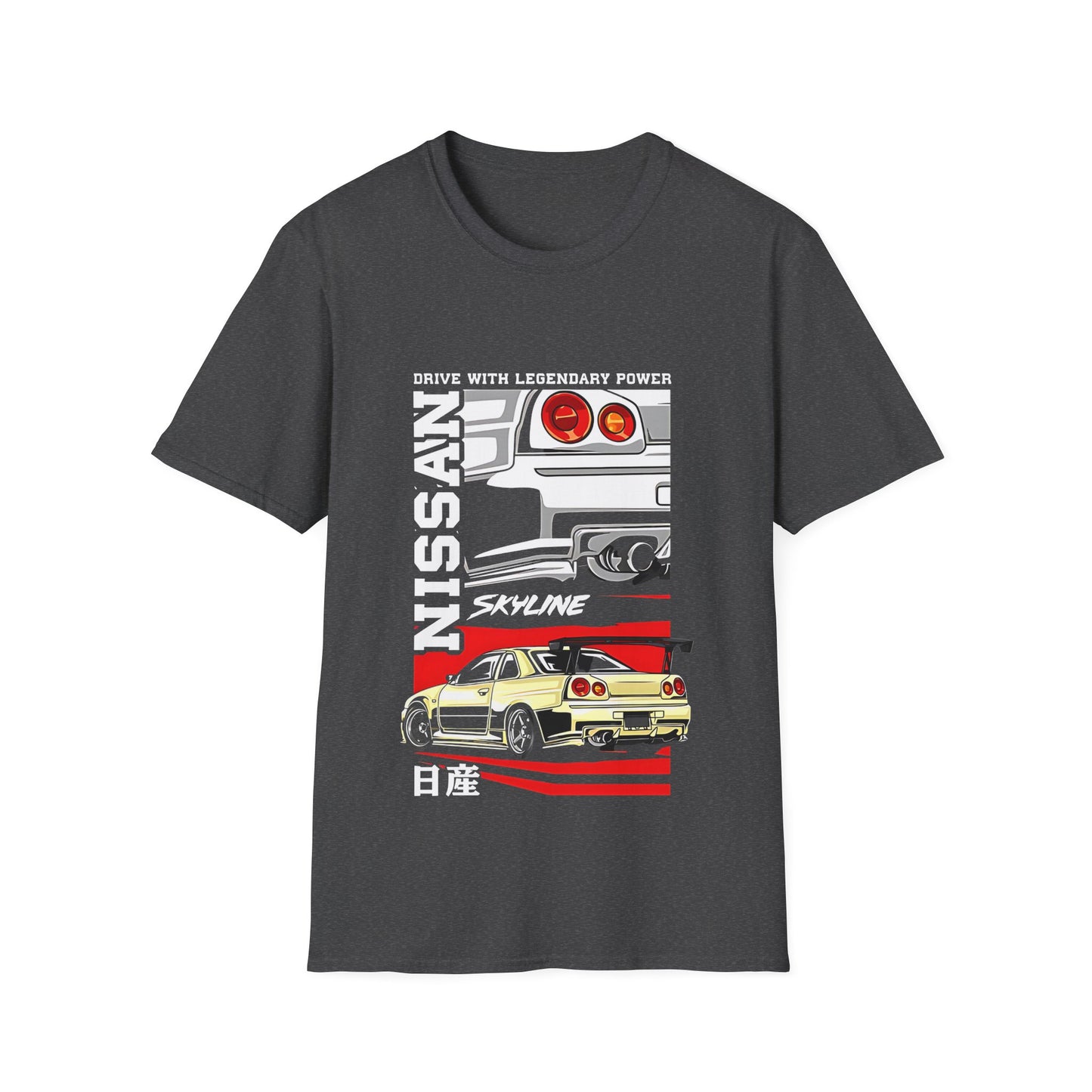Nissan Skyline Power JDM T-Shirt 6-Built Not Bought Series | Epic Edits Studio