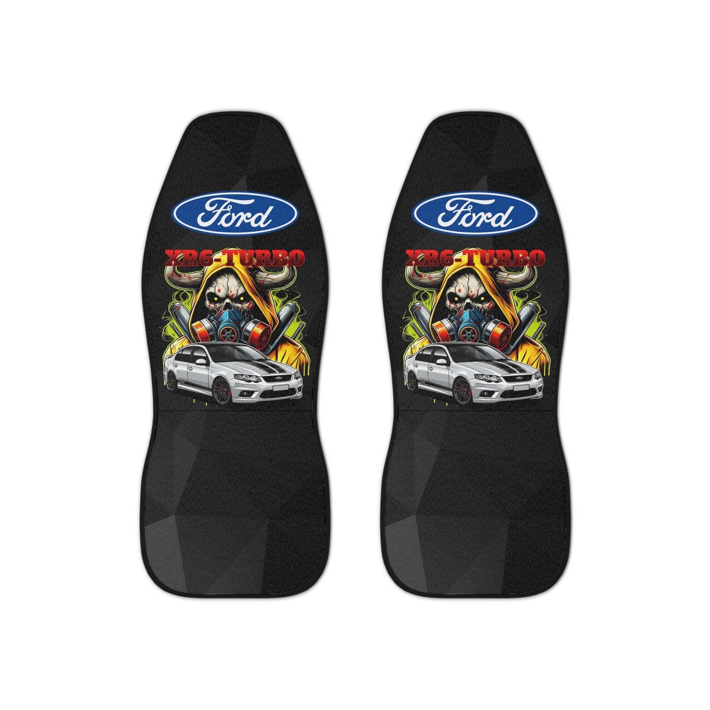 Ford XR6 Turbo Car Seat Covers, Auto Accessories, Gift for Car Enthusiasts, garage style Custom Seat Protectors