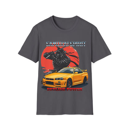 Samurai Spirit Skyline Power JDM T-Shirt 2 -Built Not Bought Series | Epic Edits Studio
