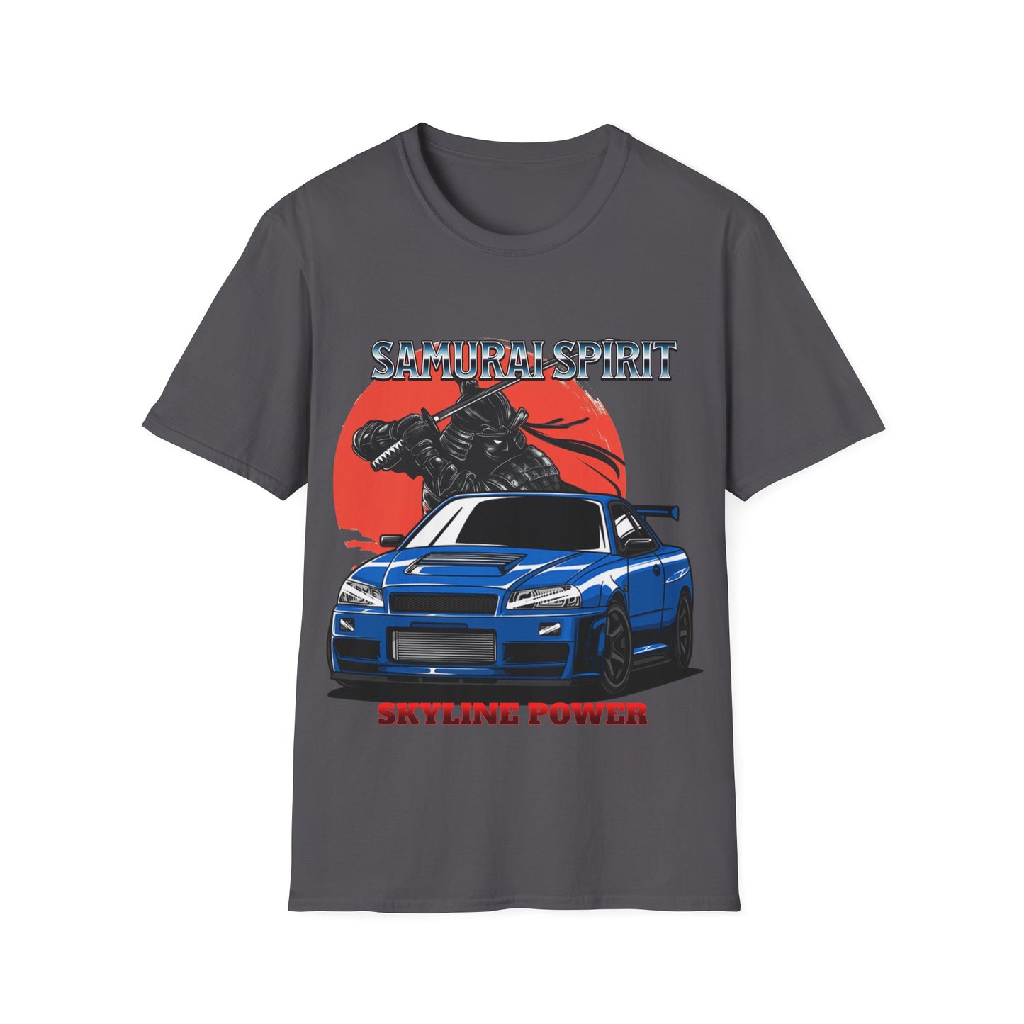 Samurai Spirit Skyline Power JDM T-Shirt 5 -Built Not Bought Series | Epic Edits Studio