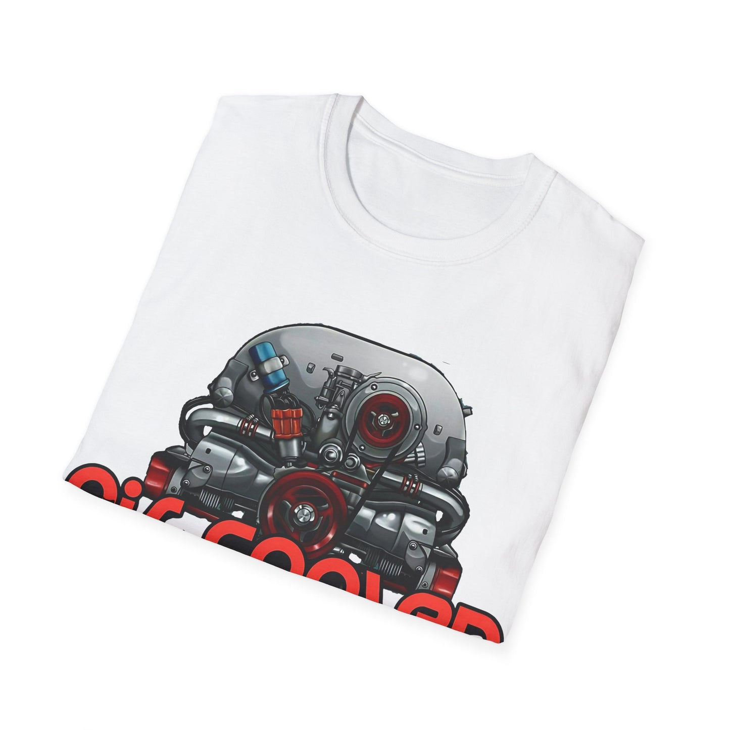 Air-Cooled VW Engine T-Shirt — "Air Cooled It's My Life" Vintage Volkswagen Tee