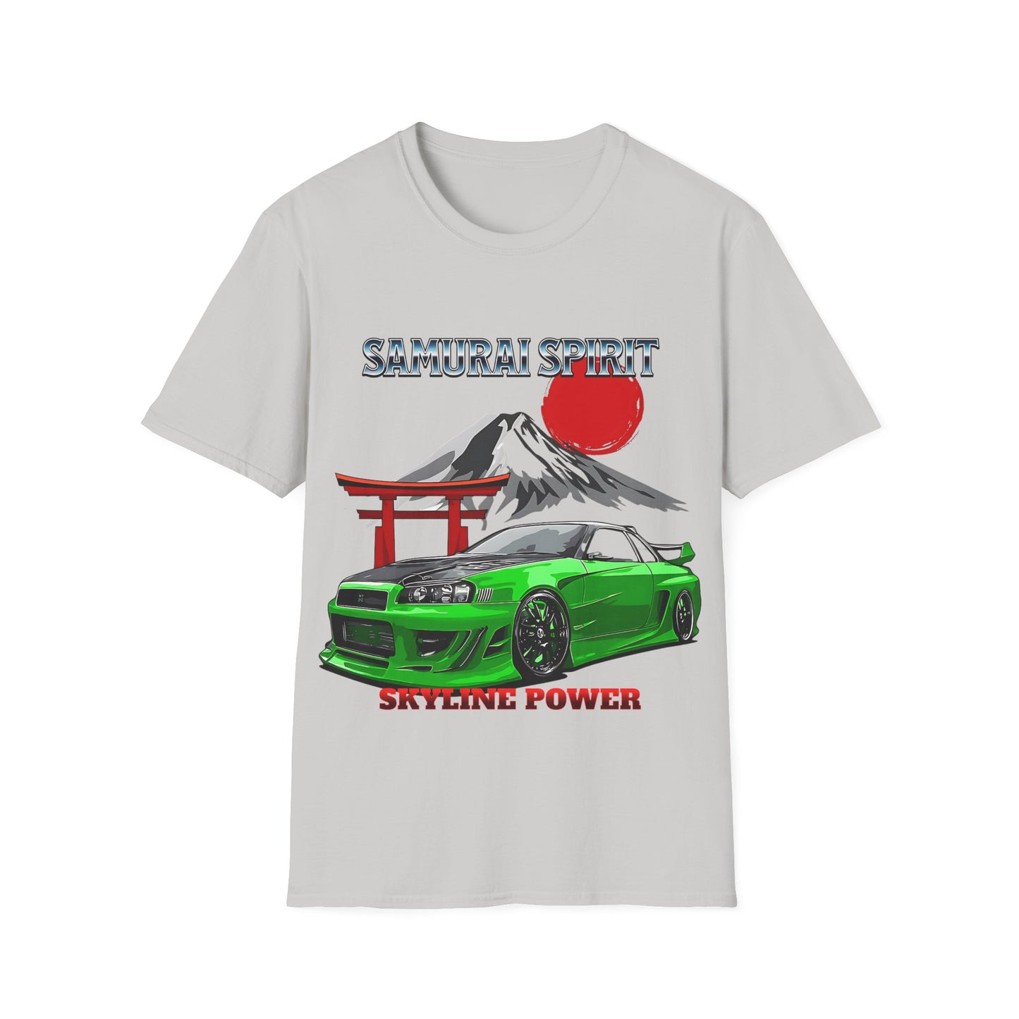 Samurai Spirit Skyline Power JDM T-Shirt 7 -Built Not Bought Series | Epic Edits Studio