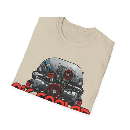 Air-Cooled VW Engine T-Shirt — "Air Cooled It's My Life" Vintage Volkswagen Tee