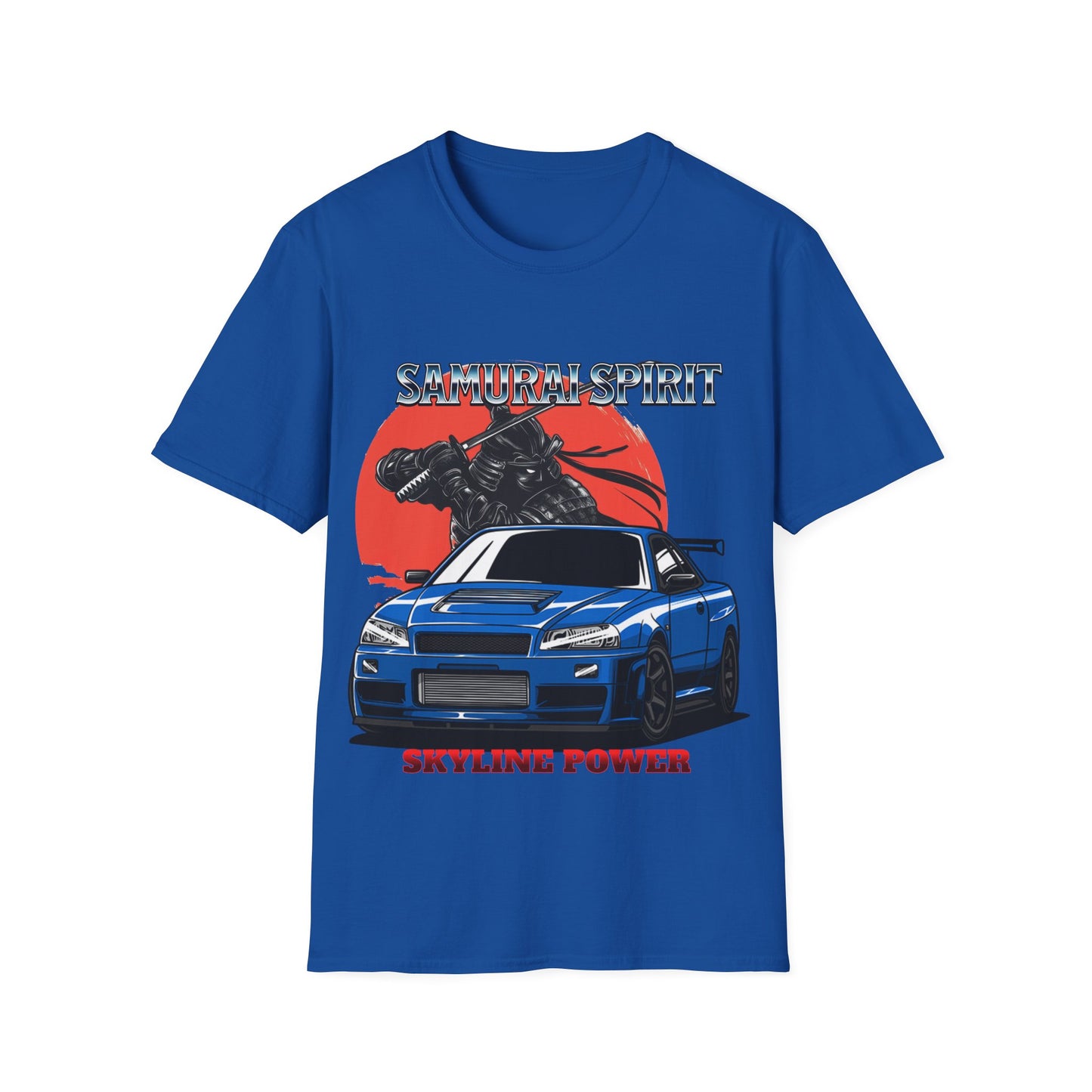 Samurai Spirit Skyline Power JDM T-Shirt 5 -Built Not Bought Series | Epic Edits Studio
