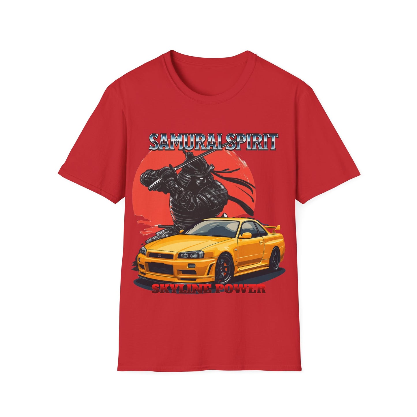 Samurai Spirit Skyline Power JDM T-Shirt 2 -Built Not Bought Series | Epic Edits Studio