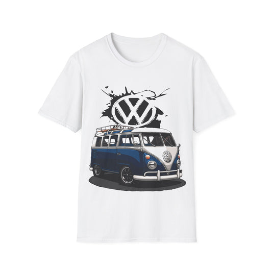 Classic VW Camper T-Shirt – Vintage Volkswagen Bus Graphic Tee