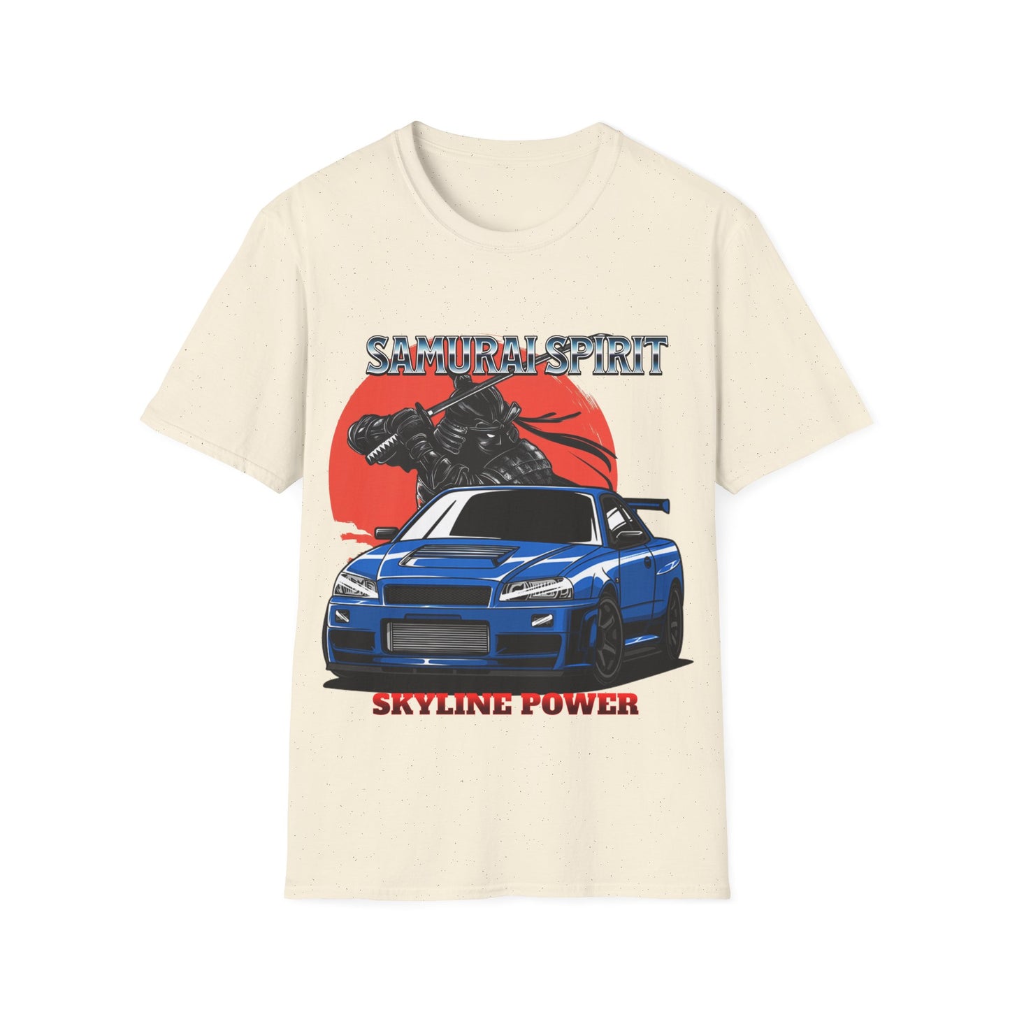 Samurai Spirit Skyline Power JDM T-Shirt 5 -Built Not Bought Series | Epic Edits Studio
