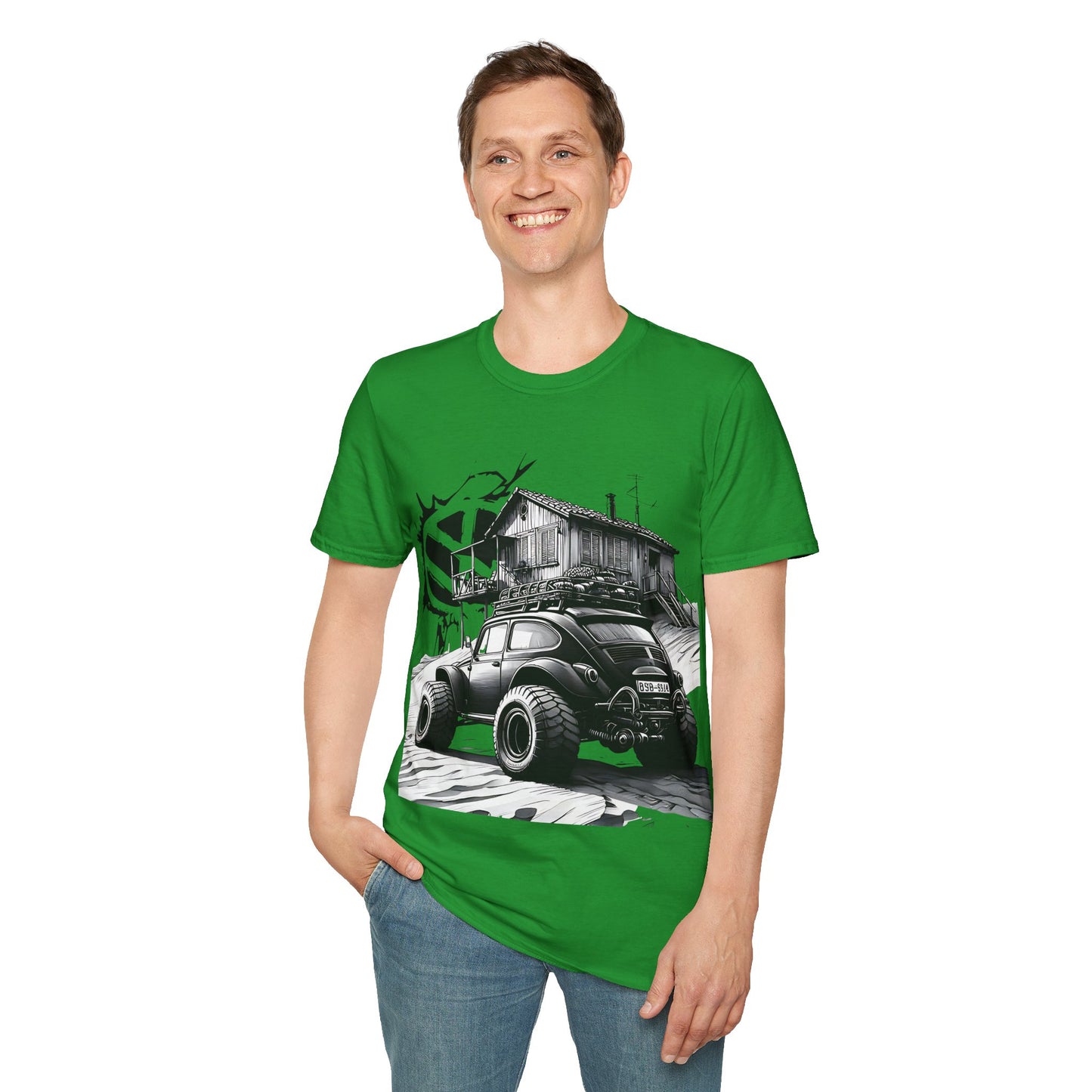 Off-Road Beetle T-Shirt — Vintage Baja Bug Surf Shack Graphic Tee