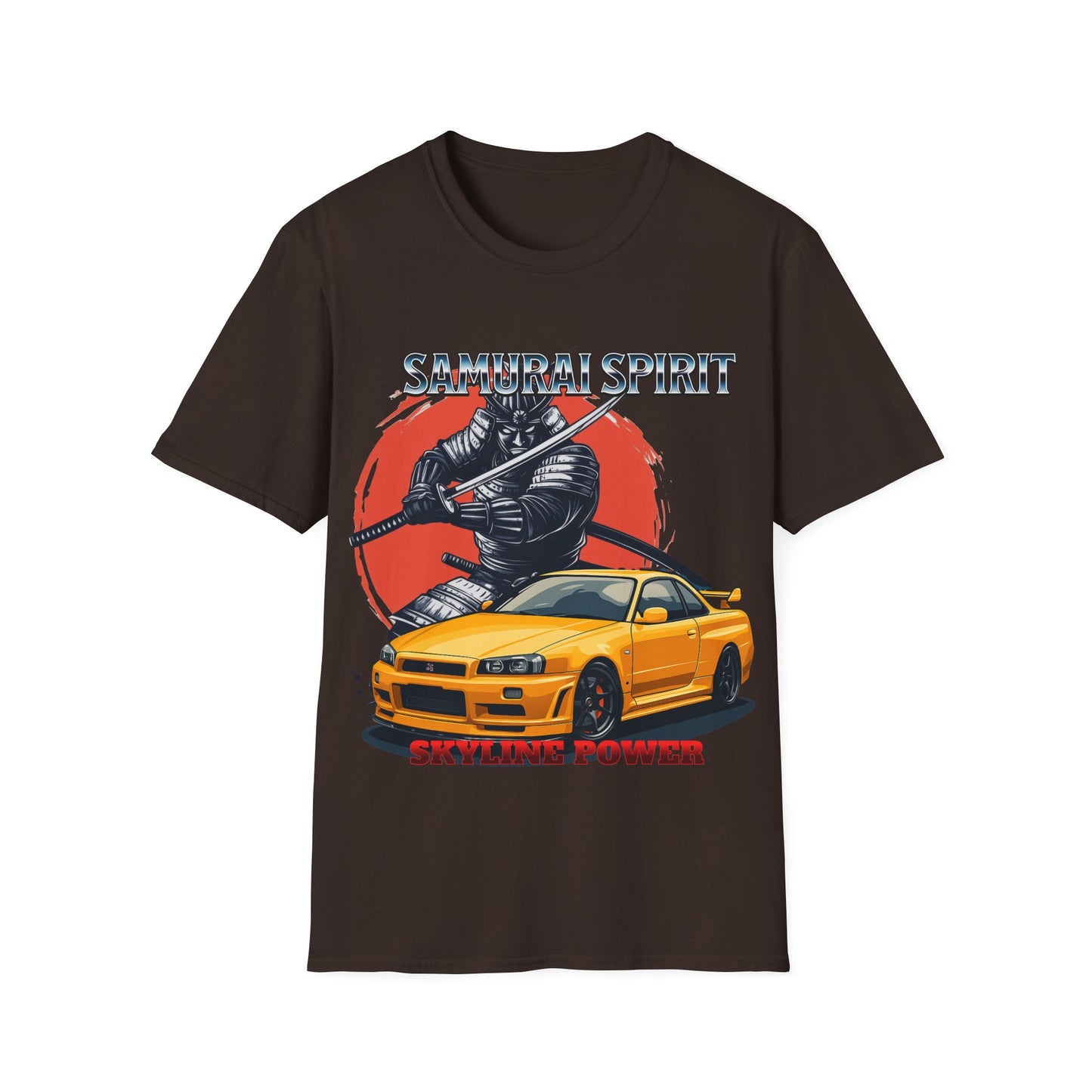Samurai Spirit Skyline Power JDM T-Shirt 3 -Built Not Bought Series | Epic Edits Studio