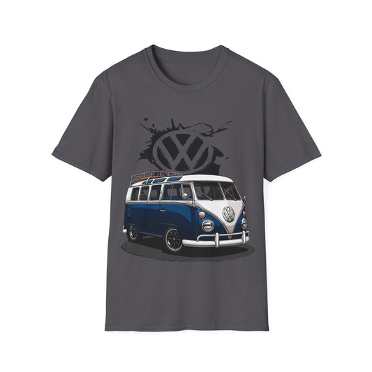 Classic VW Camper T-Shirt – Vintage Volkswagen Bus Graphic Tee