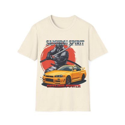 Samurai Spirit Skyline Power JDM T-Shirt 3 -Built Not Bought Series | Epic Edits Studio