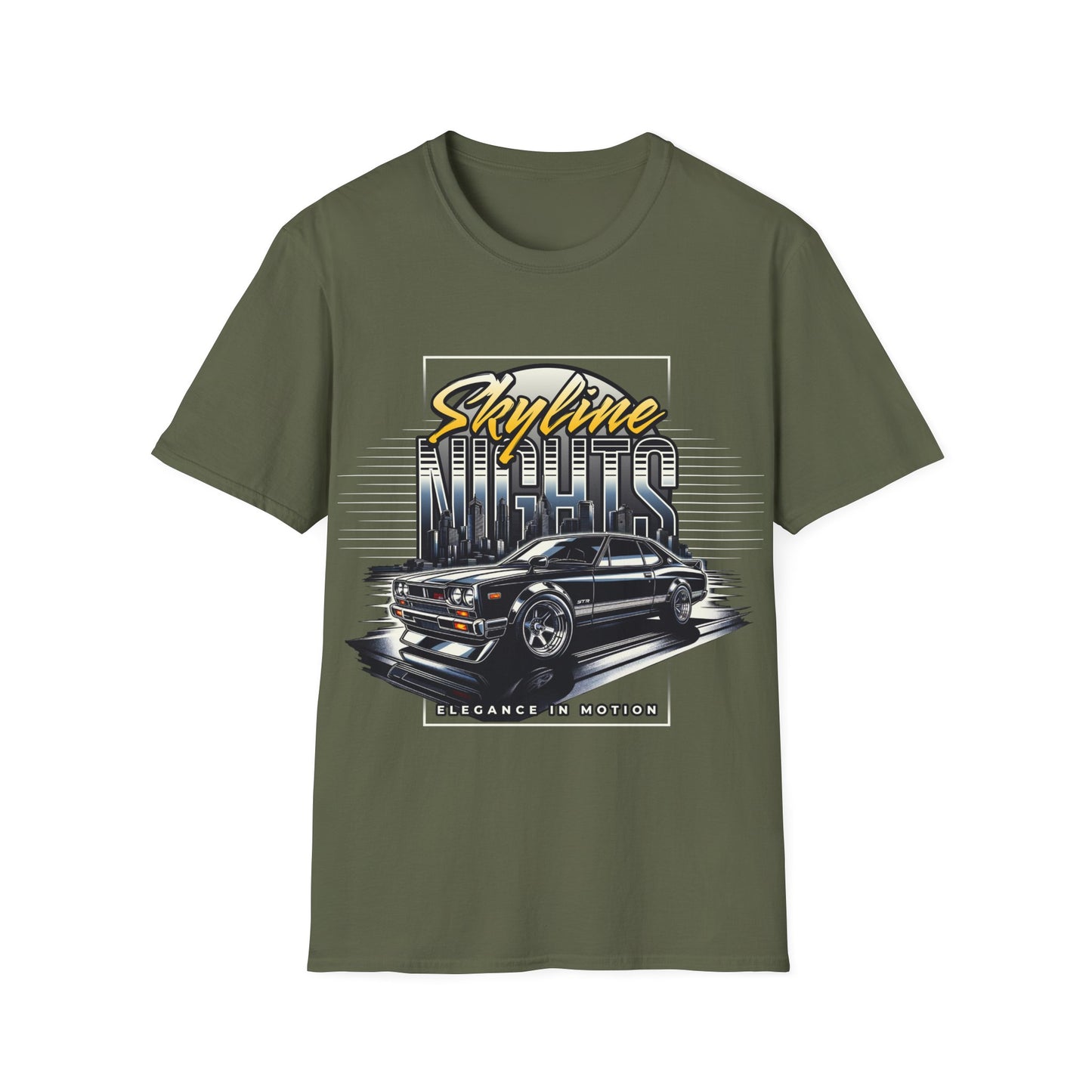 Skyline Nights JDM T-Shirt 9 -Built Not Bought Series | Epic Edits Studio