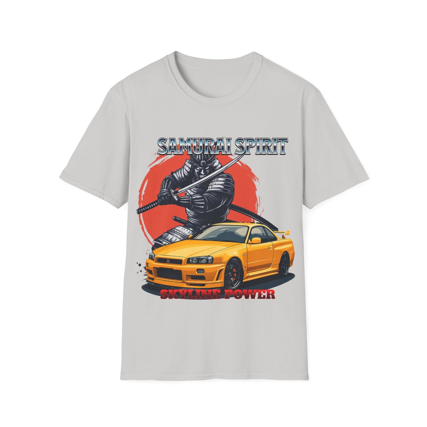 Samurai Spirit Skyline Power JDM T-Shirt 3 -Built Not Bought Series | Epic Edits Studio