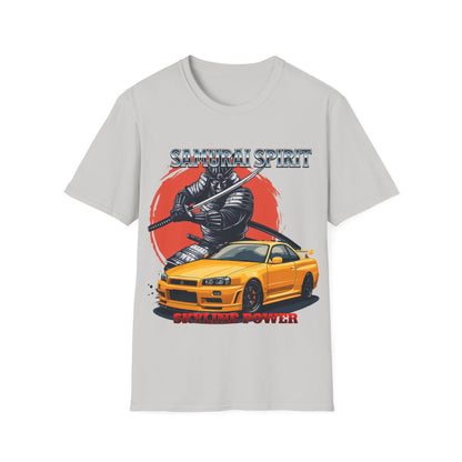 Samurai Spirit Skyline Power JDM T-Shirt 3 -Built Not Bought Series | Epic Edits Studio