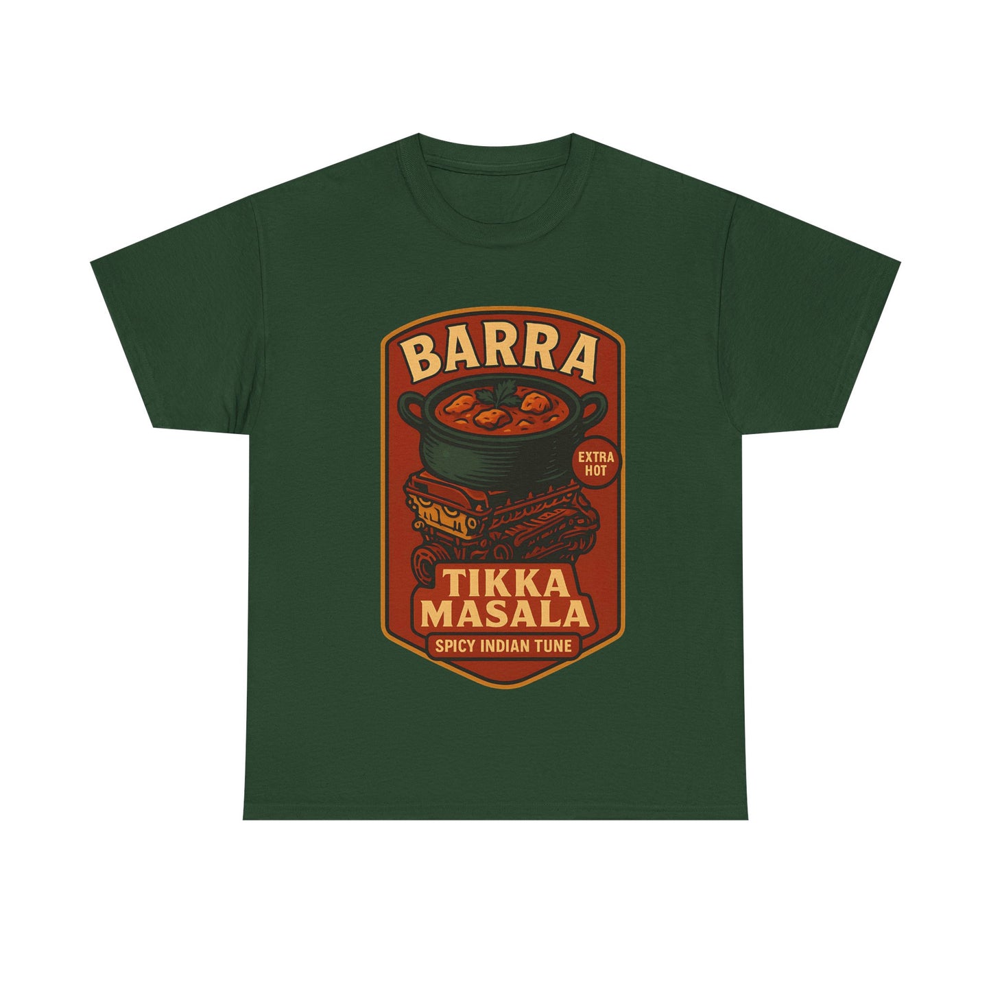 Barra Tikka Masala spicy Indian tune urban graphic tee