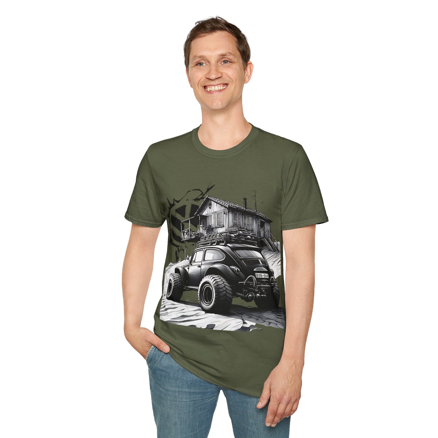Off-Road Beetle T-Shirt — Vintage Baja Bug Surf Shack Graphic Tee
