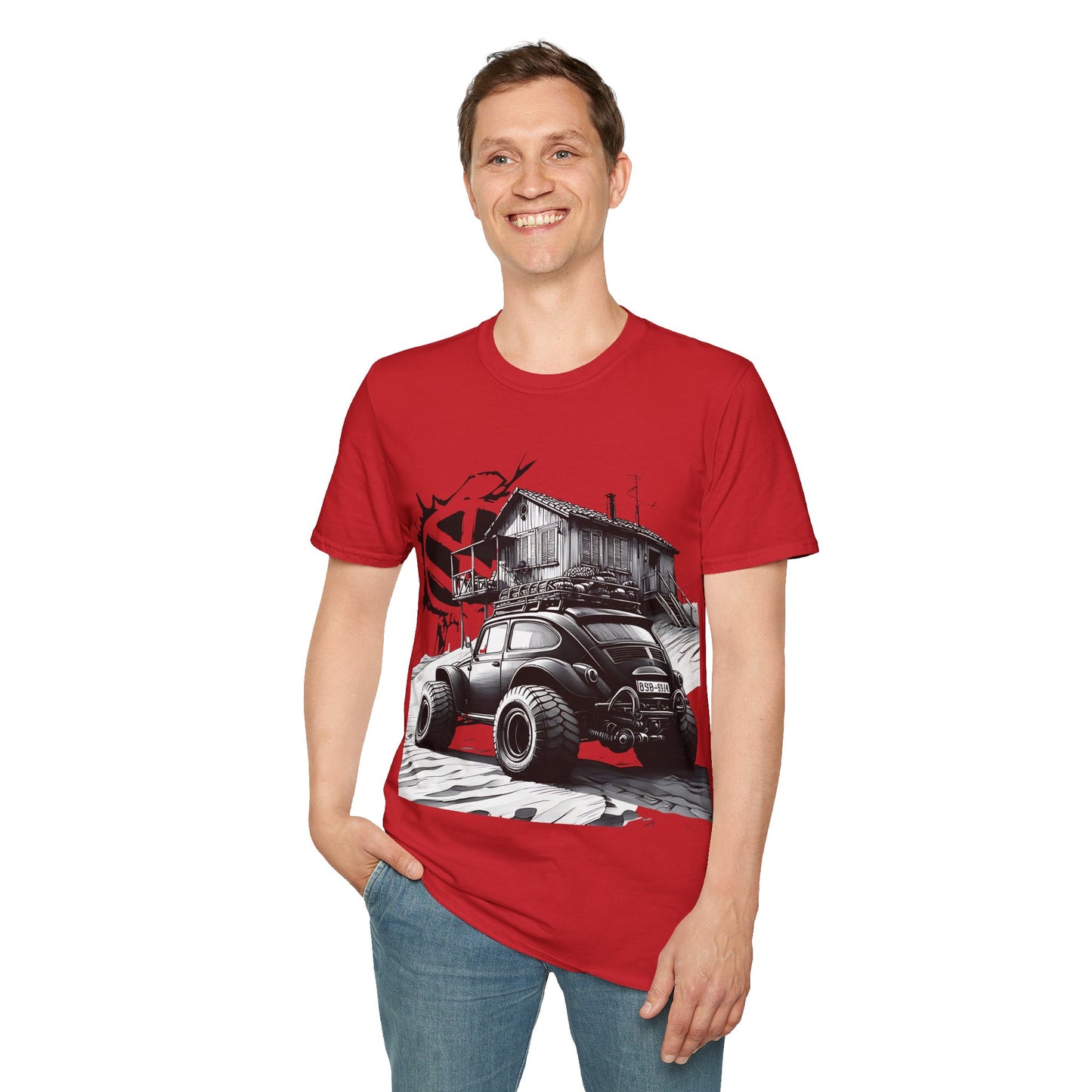 Off-Road Beetle T-Shirt — Vintage Baja Bug Surf Shack Graphic Tee