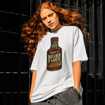 Barra Sauce Spicy sauce Bottle 40 psi urban graphic tee