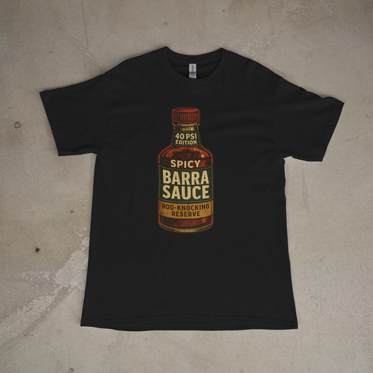 Barra Sauce Spicy sauce Bottle 40 psi urban graphic tee