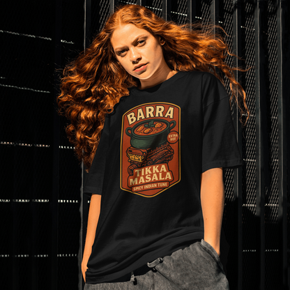 Barra Tikka Masala spicy Indian tune urban graphic tee
