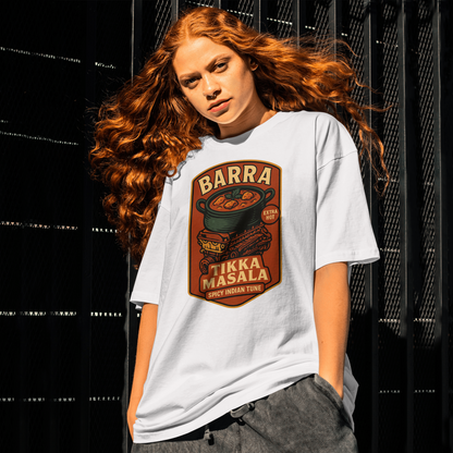 Barra Tikka Masala spicy Indian tune urban graphic tee