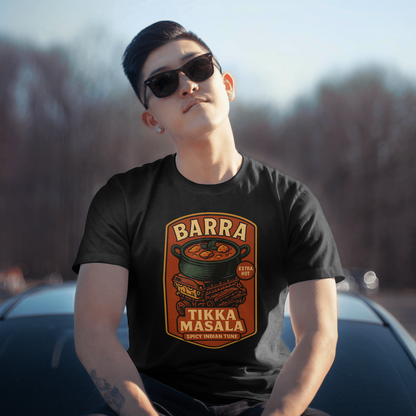 Barra Tikka Masala spicy Indian tune urban graphic tee