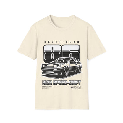 86 high speed drift JDM T-Shirt 8 -Built Not Bought Series | Epic Edits Studio