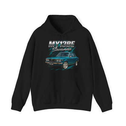 Mazda RX3 Classic Car Hoodie, built not bought series /epic edits studio