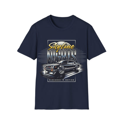 Skyline Nights JDM T-Shirt 9 -Built Not Bought Series | Epic Edits Studio