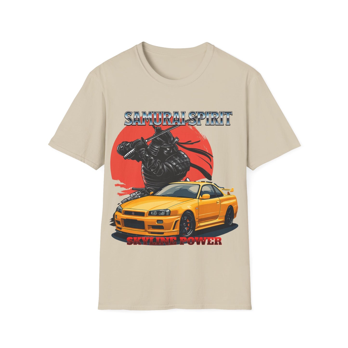 Samurai Spirit Skyline Power JDM T-Shirt 2 -Built Not Bought Series | Epic Edits Studio