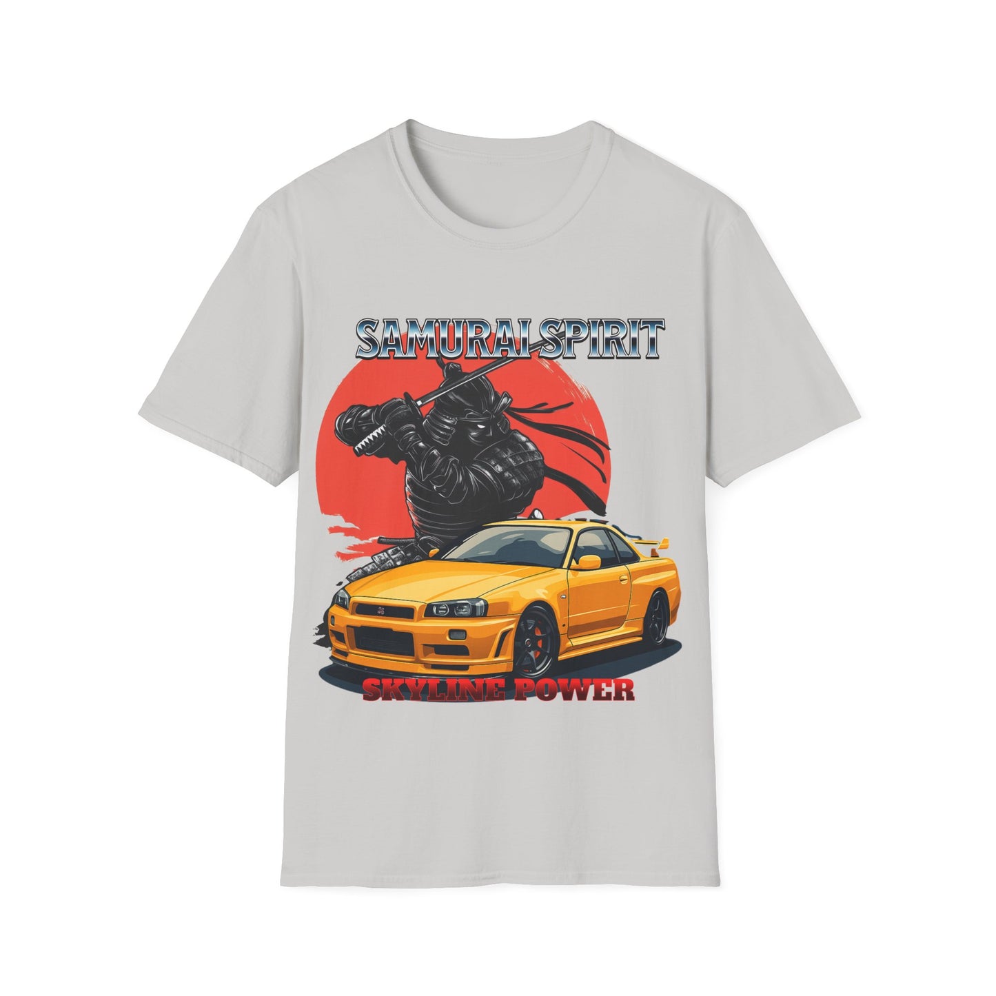 Samurai Spirit Skyline Power JDM T-Shirt 2 -Built Not Bought Series | Epic Edits Studio