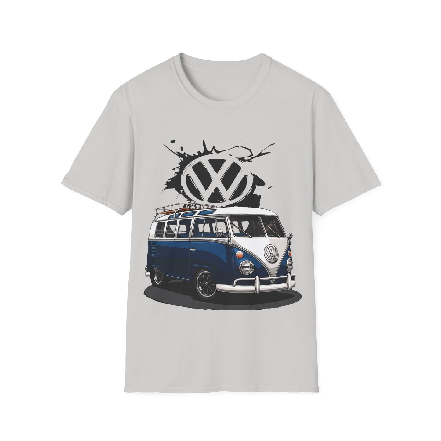 Classic VW Camper T-Shirt – Vintage Volkswagen Bus Graphic Tee